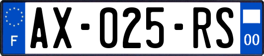 AX-025-RS