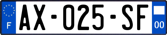 AX-025-SF