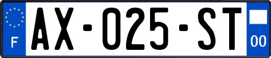 AX-025-ST