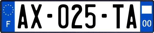 AX-025-TA