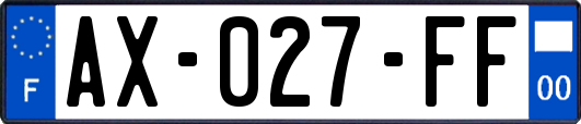 AX-027-FF