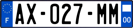 AX-027-MM