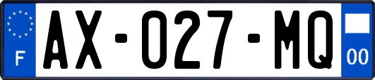 AX-027-MQ