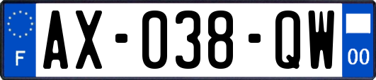 AX-038-QW