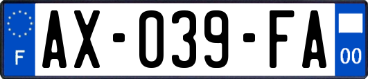 AX-039-FA