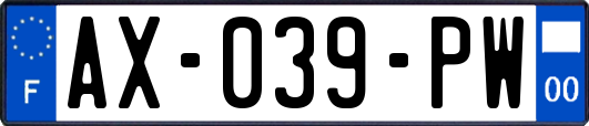 AX-039-PW