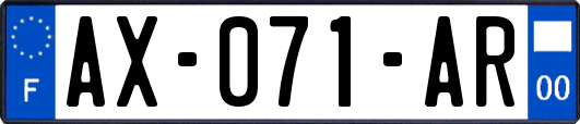 AX-071-AR