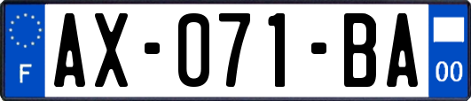 AX-071-BA