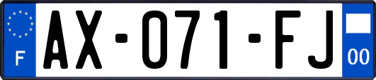 AX-071-FJ