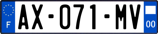 AX-071-MV