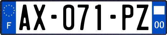 AX-071-PZ