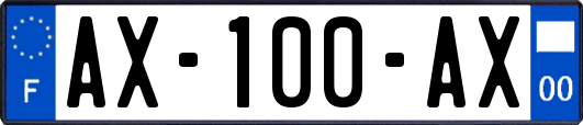 AX-100-AX