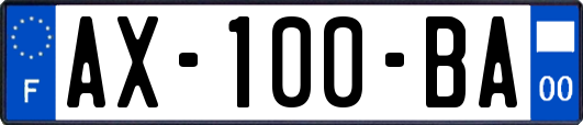 AX-100-BA