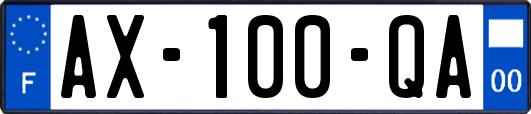 AX-100-QA