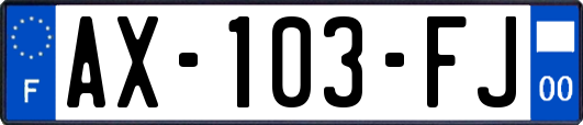 AX-103-FJ