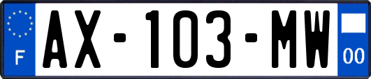 AX-103-MW