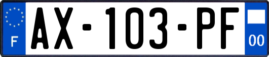 AX-103-PF