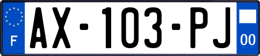 AX-103-PJ