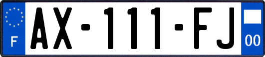 AX-111-FJ