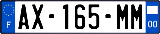 AX-165-MM