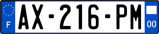 AX-216-PM