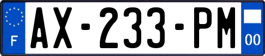 AX-233-PM