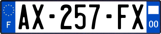 AX-257-FX