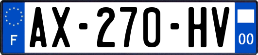 AX-270-HV