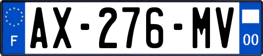 AX-276-MV