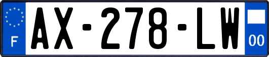 AX-278-LW