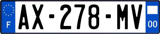AX-278-MV