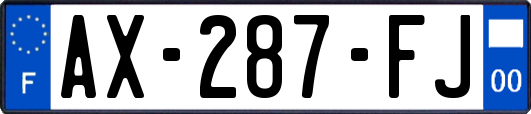 AX-287-FJ