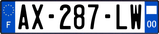 AX-287-LW