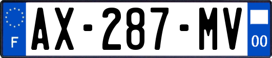 AX-287-MV