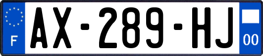 AX-289-HJ