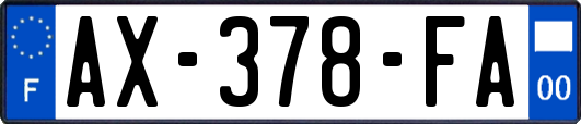 AX-378-FA