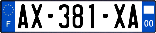 AX-381-XA