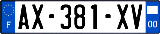 AX-381-XV