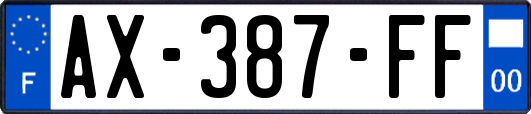 AX-387-FF