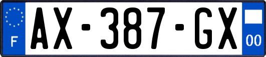 AX-387-GX