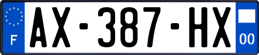 AX-387-HX