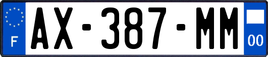 AX-387-MM