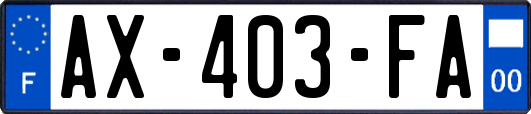 AX-403-FA