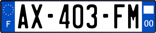 AX-403-FM