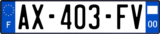 AX-403-FV