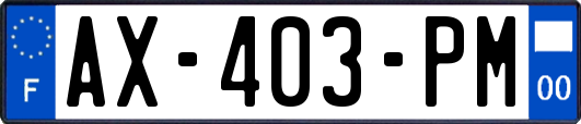 AX-403-PM