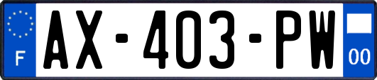 AX-403-PW