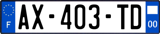AX-403-TD