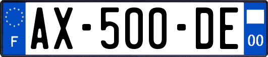 AX-500-DE