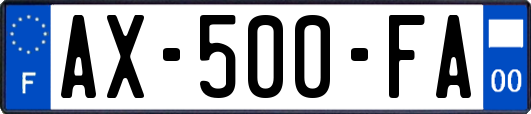 AX-500-FA